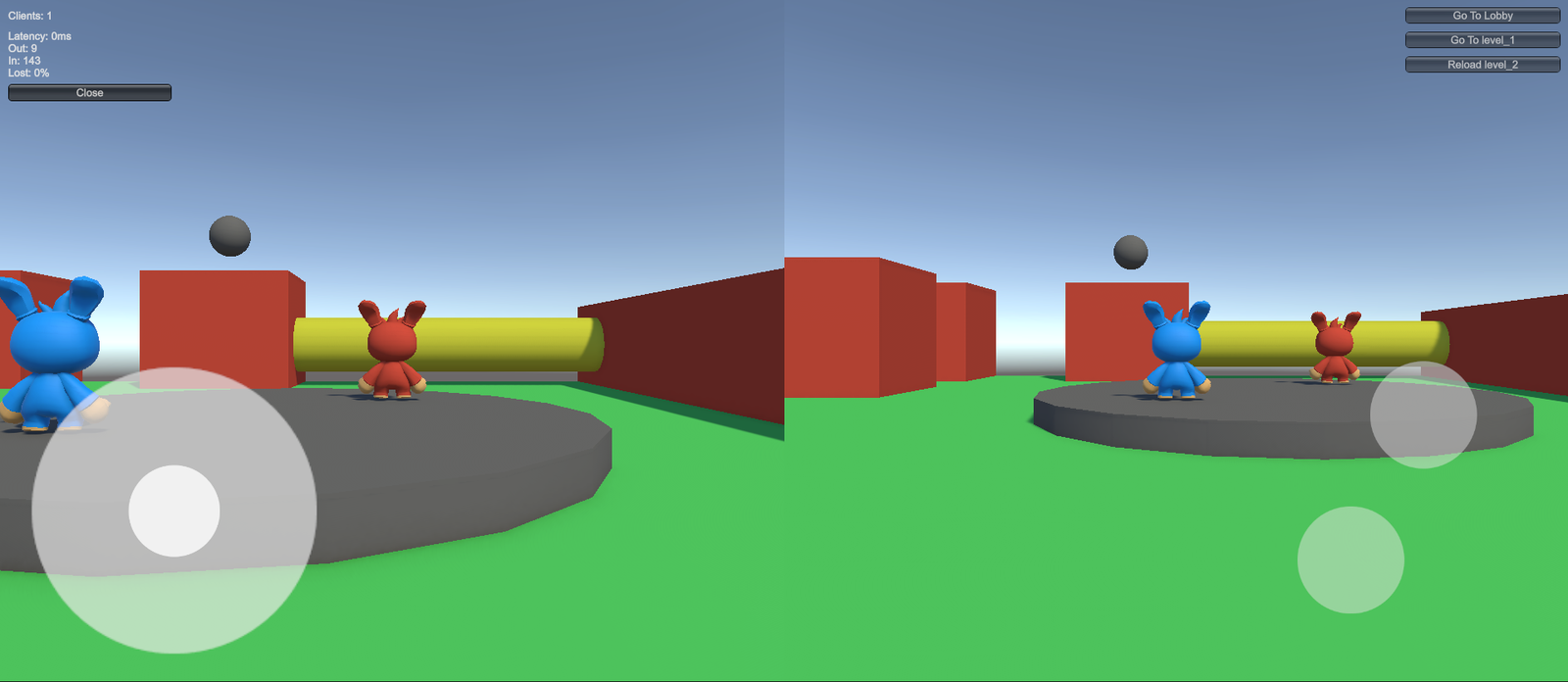 Easy split screen support
