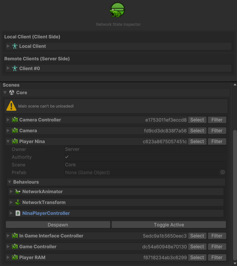 Network state inspecting (with friendly GUI)